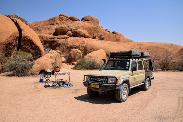 Zelten in Namibia , Safari-Weltreisen