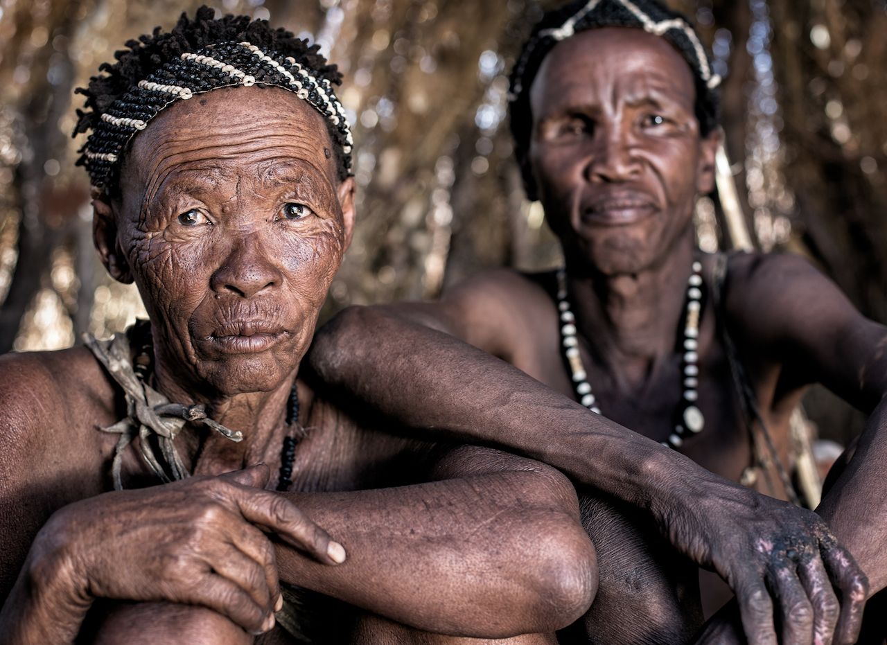 Tribes Culture In Namibia Safari World Tours   San Tribe 