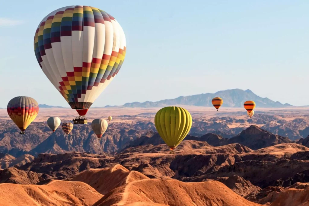 Hot Air Ballooning over the Namib Desert (Namibia) in 2024, Safari World Tours