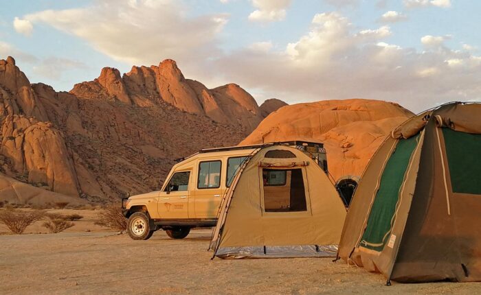namibia camping holiday campsite