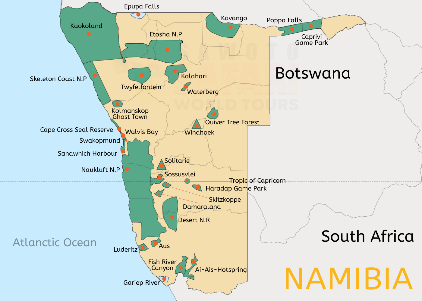 Copy of Namibia Landing Page Map Copy of Namibia Landing Page Map