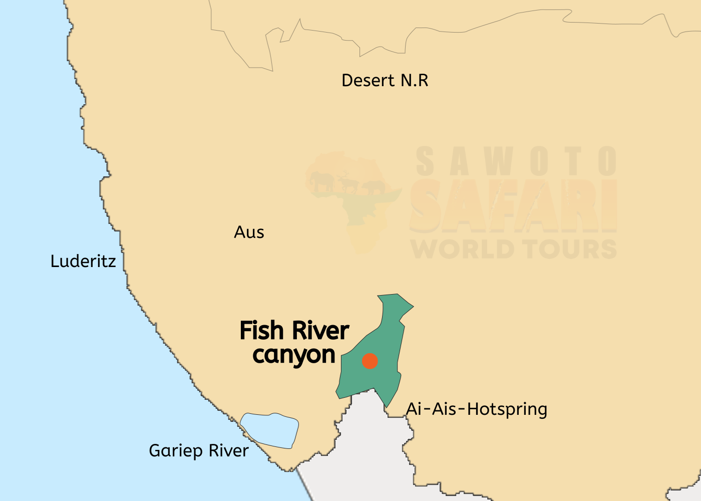 Fish River canyon Fish River canyon