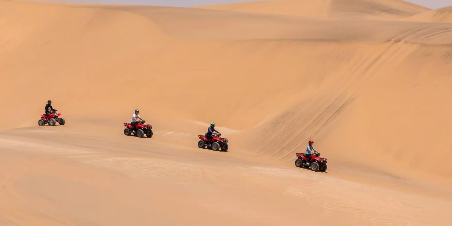 Quad biking in Namibia Quad biking in Namibia