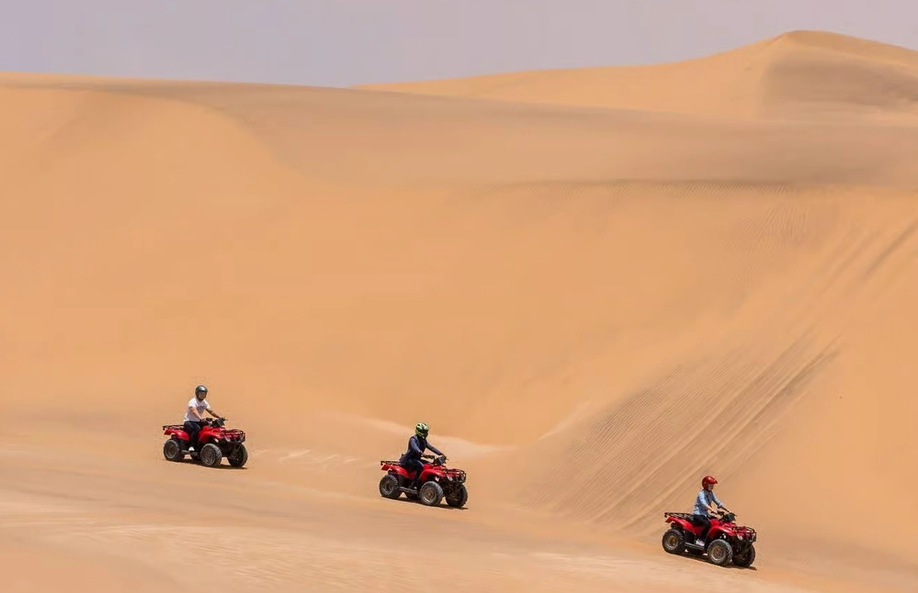 Quad biking in Namibia