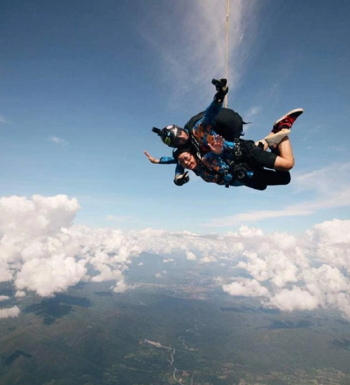 Freefall Above Swakopmund Freefall Above Swakopmund