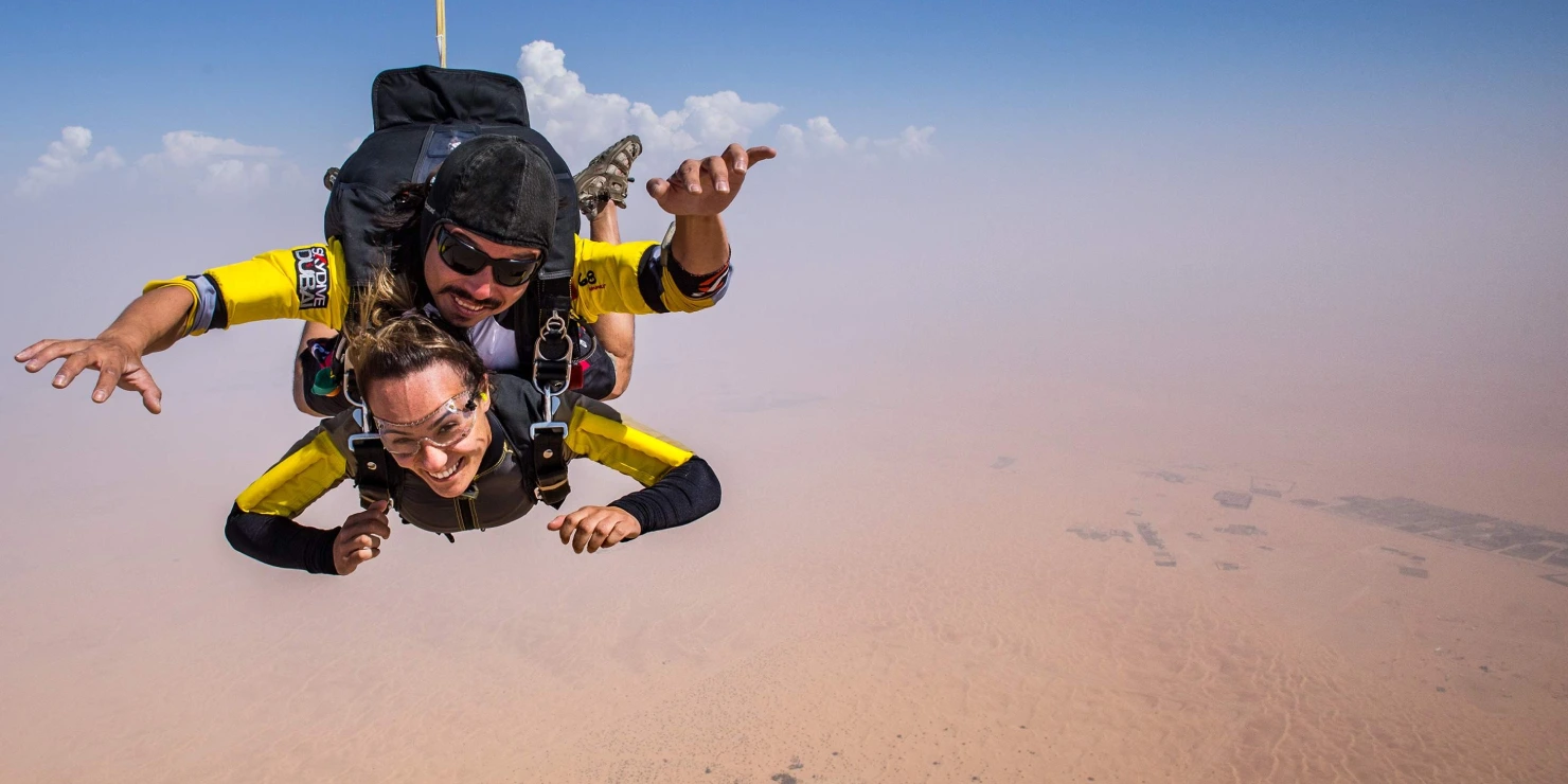 Skydiving in Namibia Skydiving in Namibia
