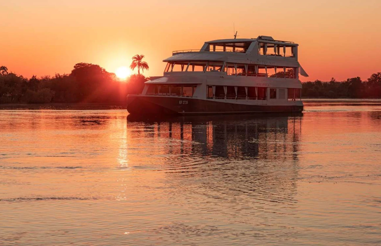 sunset cruise in Namibia